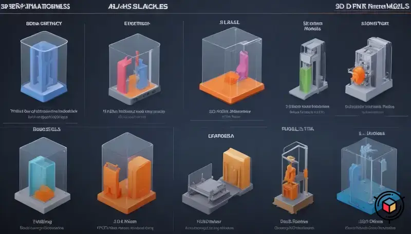 Comparação de modelos de impressoras 3d